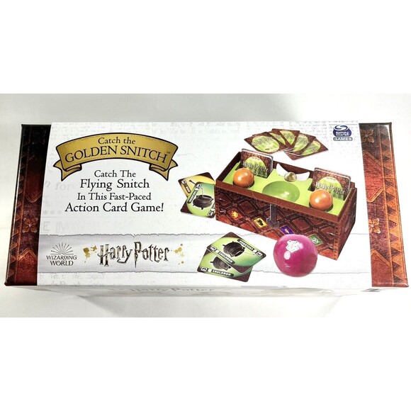 Harry Potter Catch the Golden Snitch by Spin Master Games New Factory Sealed - Picture 3 of 7